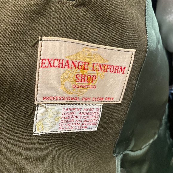 Exchange Uniform Shop Jackets & Coats Vintage Usmc Exchange Uniform